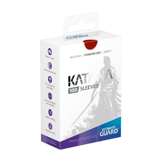 Ultimate Guard - Katana Sleeves Red (100)