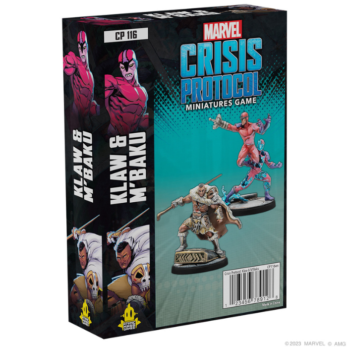 Marvel Crisis Protocol: Klaw and M’Baku