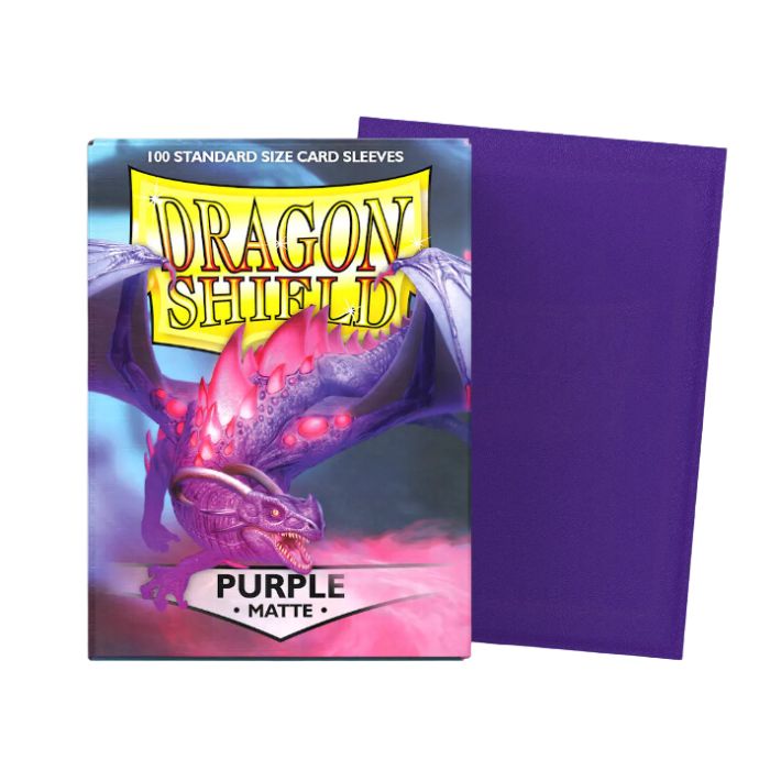 Dragon Shield - Matte Sleeves Purple (100 Sleeves)