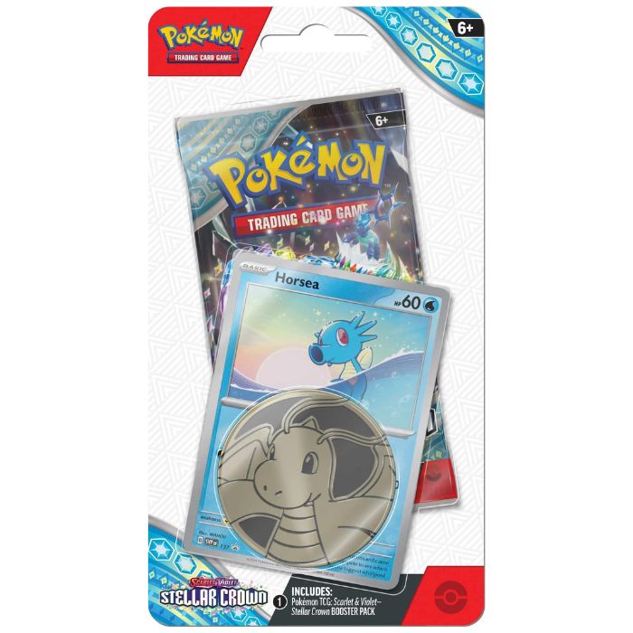 Pokemon: Stellar Crown Checklane Blister Horsea