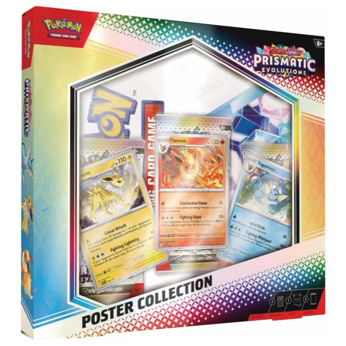 Pokemon Prismatic Evolutions Poster Collection