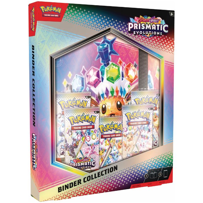 Pokemon Prismatic Evolutions Binder Collection