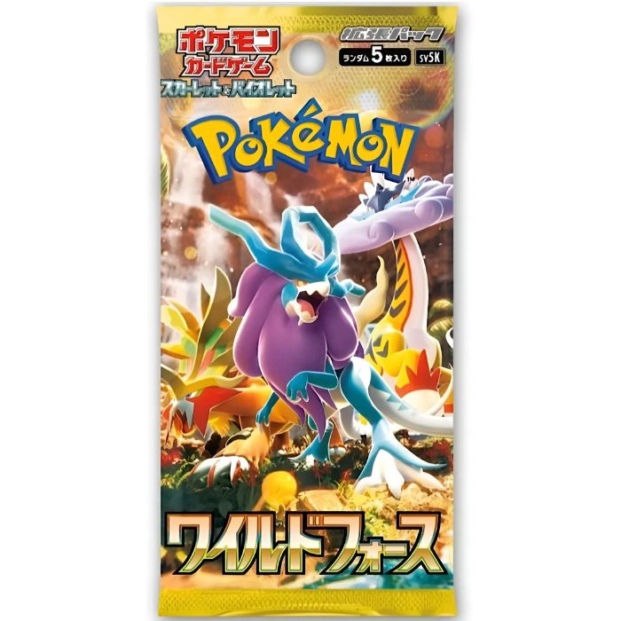 Pokémon TCG: Scarlet & Violet: Expansion Pack: Wild Force (JPN) - Booster