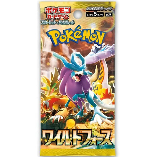 Pokémon TCG: Scarlet & Violet: Expansion Pack: Wild Force (JPN) - Booster (PreOrder)