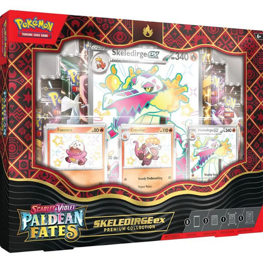 Pokemon TCG - Scarlet & Violet-Paldean Fates Premium Collection Skeledirge ex