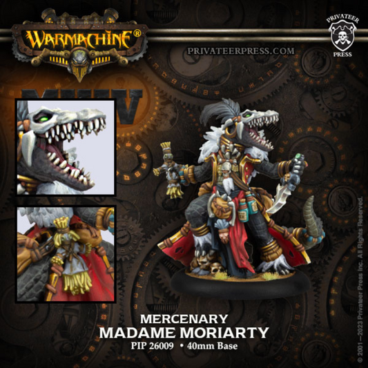 WARMACHINE - Madam Moriarty - Mercenary Character Solo