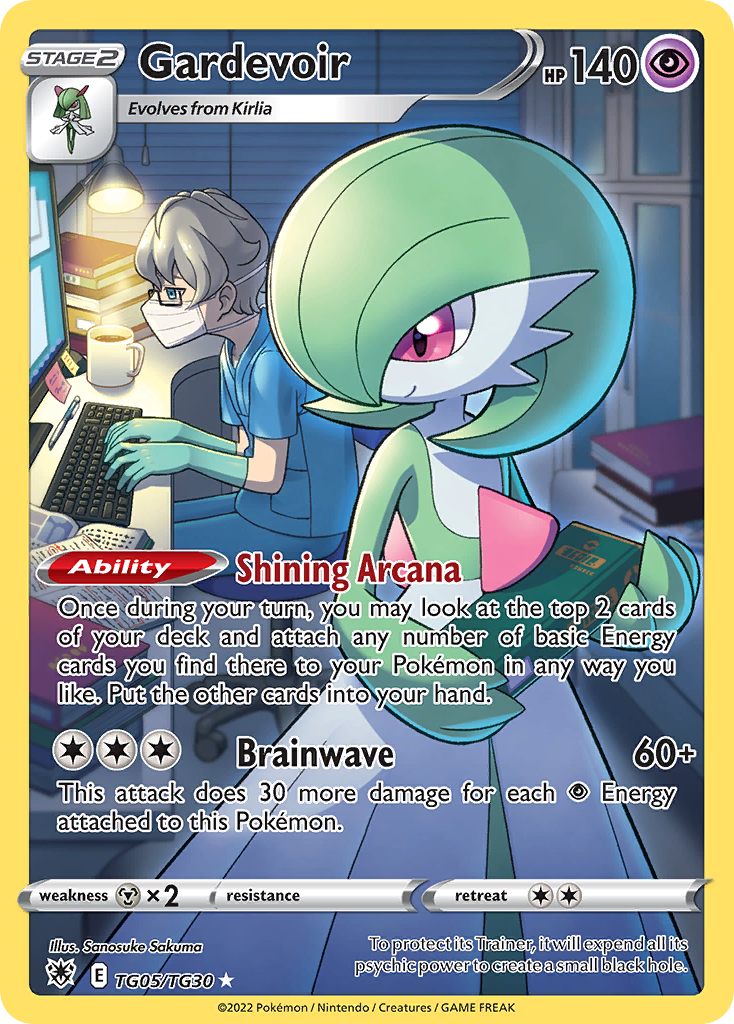 Gardevoir - Astral Radiance Trainer Gallery - TG05/TG30 - Holofoil