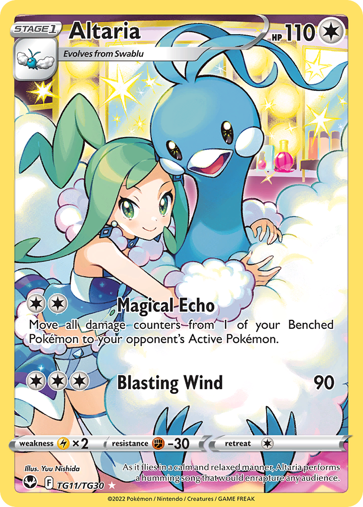 Altaria - Silver Tempest Trainer Gallery - TG11/TG30 - Holofoil