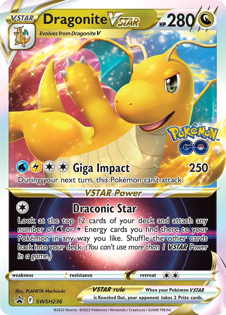 Dragonite VSTAR - SWSH Black Star Promos - SWSH236 - Holofoil