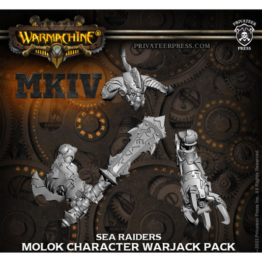 Orgoth Sea Raiders Molok Character Pack Warjack
