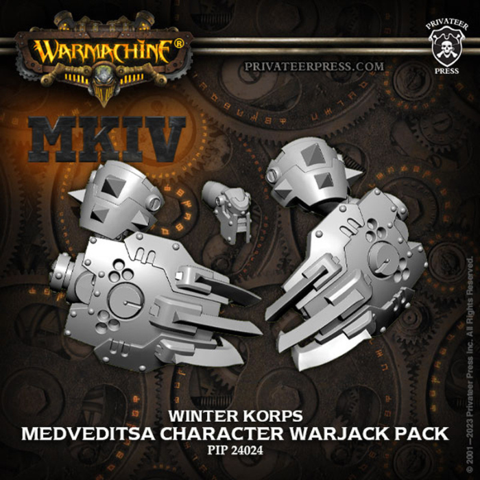 Khador Winter Korps Medveditsa Character Warjack Pack