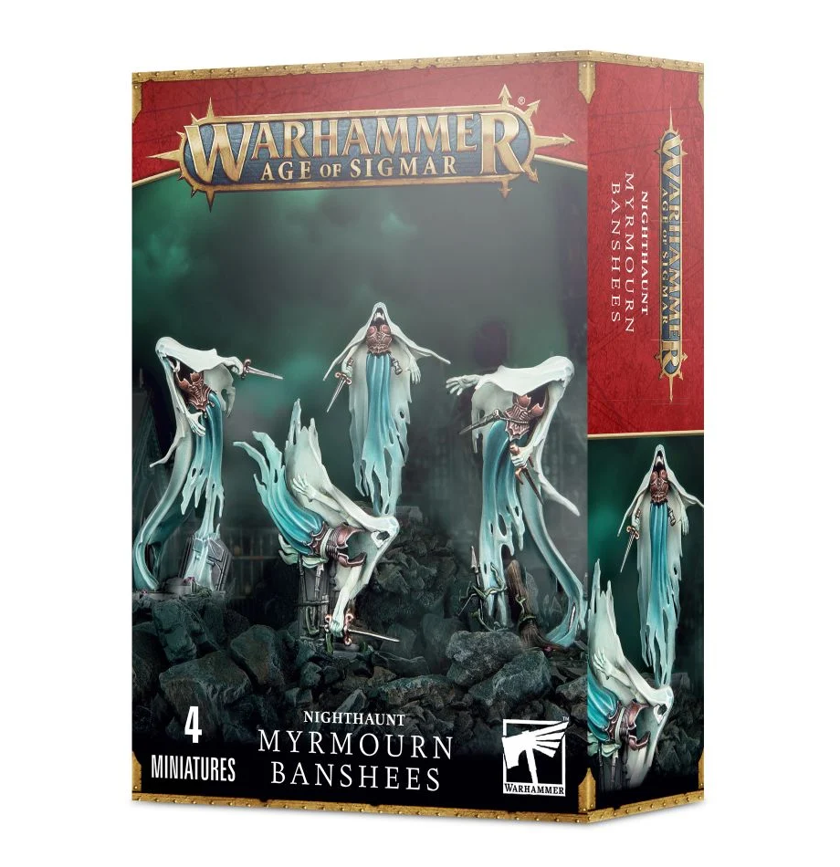 Easy to Build: Nighthaunt Myrmourn Banshees
