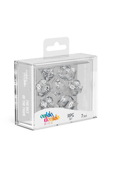 Oakie Doakie Dice RPG Set Translucent - Clear