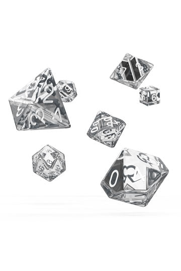 Oakie Doakie Dice RPG Set Translucent - Clear