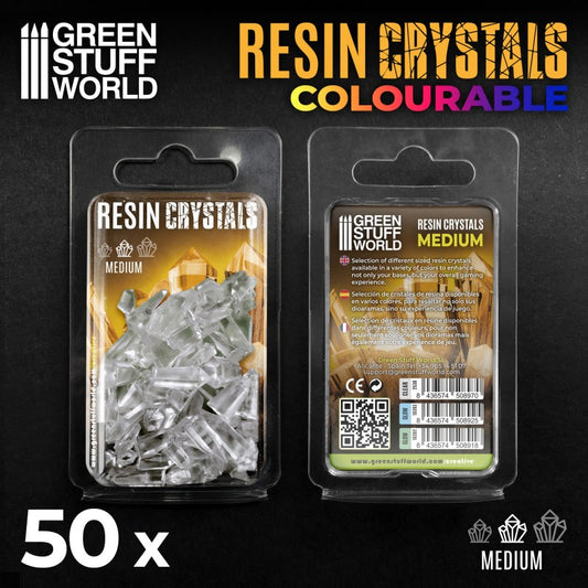 CLEAR Resin Crystals - Medium