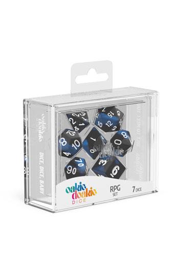 Oakie Doakie Dice RPG Set Glow in the Dark - Deep Ocean (7)
