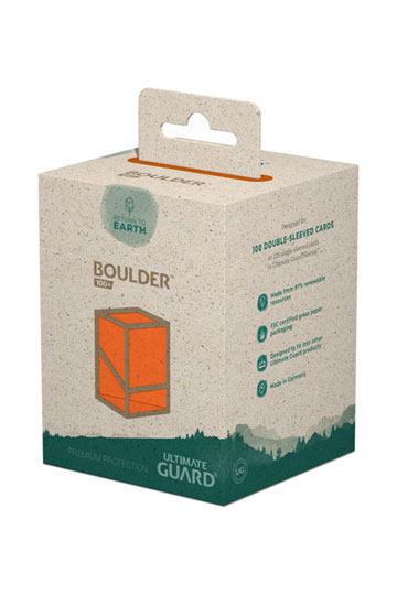 Return To Earth Boulder™ Deck Case 100+ Standard Size Orange