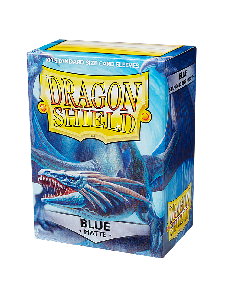 Dragon Shield Matte Sleeves - Blue (100 Sleeves)