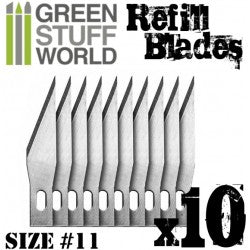 10x Hobby Knife Blade Refill